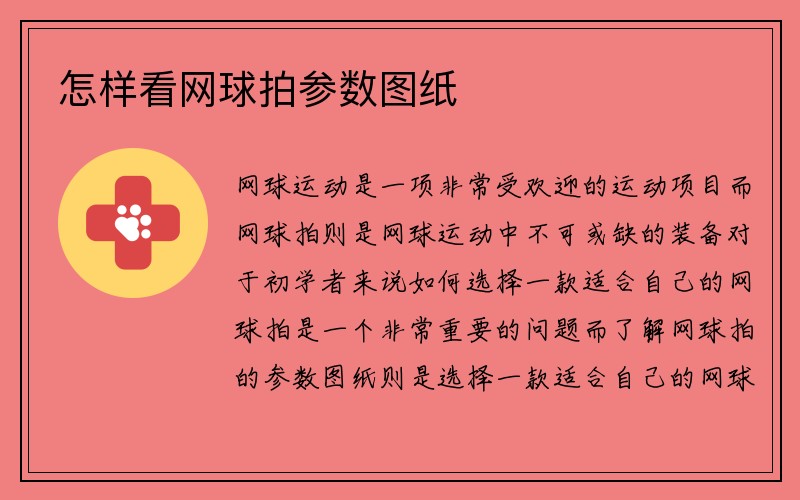 怎样看网球拍参数图纸